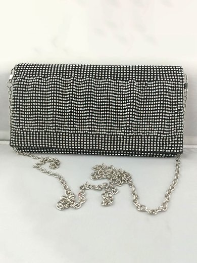 Gold Crystal/ Rhinestone Wedding Crystal/ Rhinestone Handbags #Milly03160014
