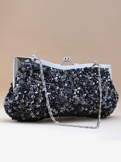 Black Sequin Ceremony&Party Sequin Handbags #Milly03160026