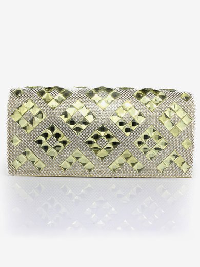 Black PU Wedding Crystal/ Rhinestone Handbags #Milly03160091