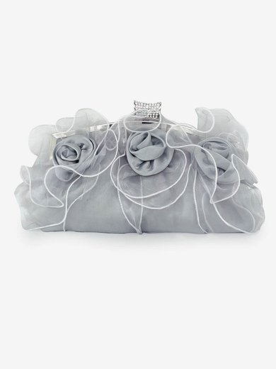 Black Silk Wedding Flower Handbags #Milly03160121