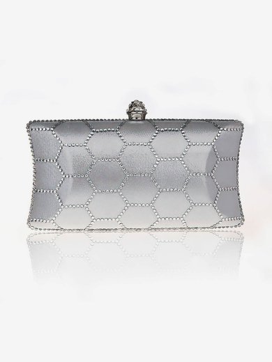 Black Polyester Wedding Beading Handbags #Milly03160185