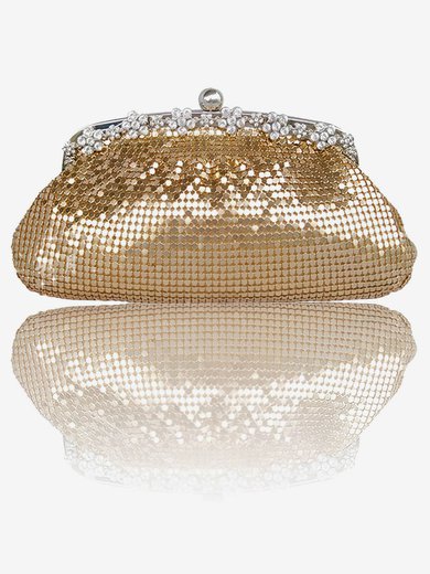 Black Sequin Wedding Crystal/ Rhinestone Handbags #Milly03160225