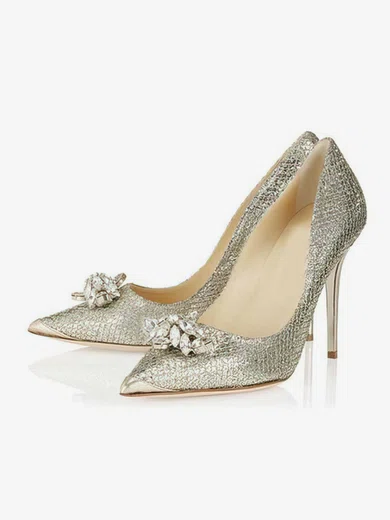 Women's Multi-color Sparkling Glitter Closed Toe with Rhinestone #Milly03030300