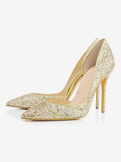 Women's Multi-color Sparkling Glitter Pumps with Sequin #Milly03030317