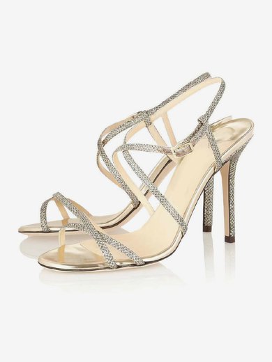 Women's Multi-color Sparkling Glitter Pumps with Buckle #Milly03030336