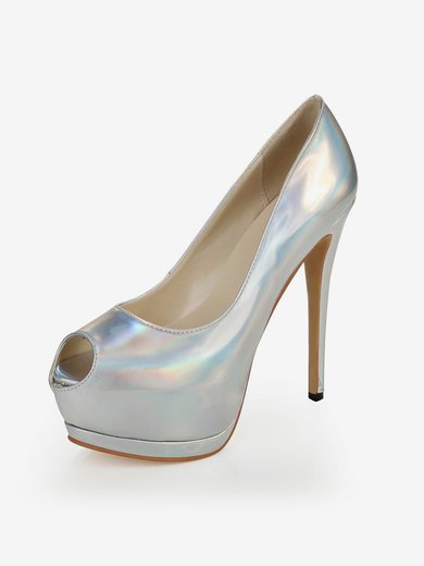 Women's Multi-color Patent Leather Pumps #Milly03030375