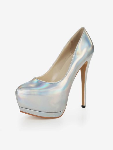 Women's Multi-color Patent Leather Pumps #Milly03030376