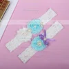 Lace Garters with Bowknot/Imitation Pearls/Flower/Crystal #Milly03090043