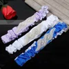 Polyester Garters with Beading/Crystal #Milly03090049