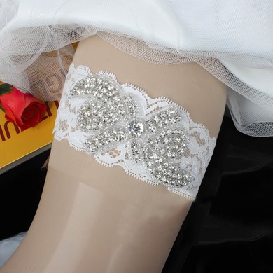 Lace Garters with Crystal #Milly03090087