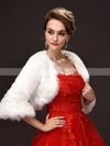 Faux Fur 3/4-Length Sleeve Wrap with Lace #Milly03040039